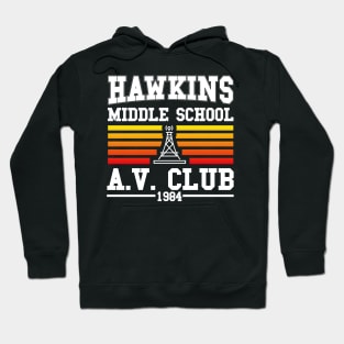 Hawkins Middle School  AV Club Hoodie